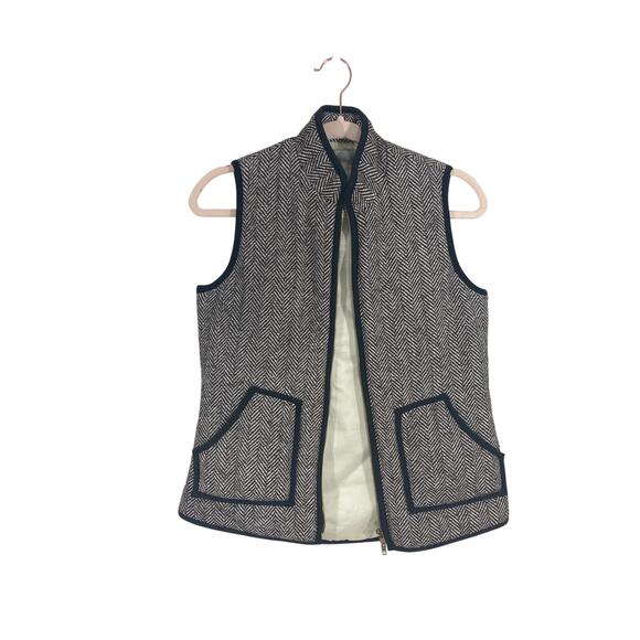 Hemline Mom Sleeveless Medium Women's Gorpcore Puffer Almond Mom Preppy Vest - Picture 1 of 6